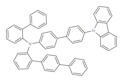 N-(4'-(9H-carbazol-9-yl)-[1,1'-biphenyl]-4-yl)-N-([1,1'-biphenyl]-2-yl)-[1,1':4',1''-terphenyl]-2-amine