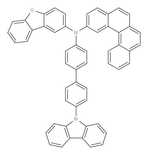 N-(4'-(9H-carbazol-9-yl)-[1,1'-biphenyl]-4-yl)-N-(benzo[c]phenanthren-2-yl)dibenzo[b,d]thiophen-2-amine