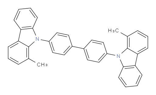 4,4'-bis(1-methyl-9H-carbazol-9-yl)-1,1'-biphenyl