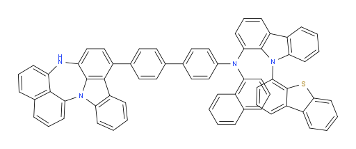 N-(4'-(4H-naphtho[1',8':5,6,7][1,4]diazepino[3,2,1-jk]carbazol-7-yl)-[1,1'-biphenyl]-4-yl)-9-(dibenzo[b,d]thiophen-4-yl)-N-(naphthalen-1-yl)-9H-carbazol-1-amine