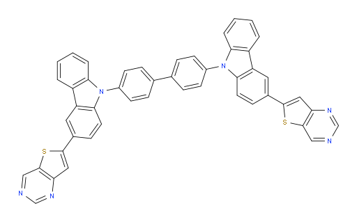 4,4'-bis(3-(thieno[3,2-d]pyrimidin-6-yl)-9H-carbazol-9-yl)-1,1'-biphenyl