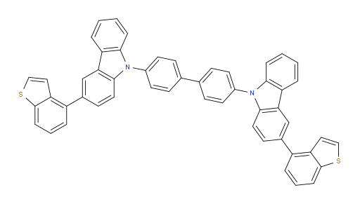 4,4'-bis(3-(benzo[b]thiophen-4-yl)-9H-carbazol-9-yl)-1,1'-biphenyl
