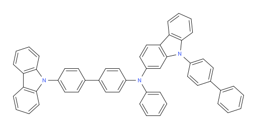 N-(4'-(9H-carbazol-9-yl)-[1,1'-biphenyl]-4-yl)-9-([1,1'-biphenyl]-4-yl)-N-phenyl-9H-carbazol-2-amine