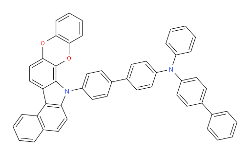 N-([1,1'-biphenyl]-4-yl)-4'-(15H-benzo[g]benzo[5,6][1,4]dioxino[2,3-a]carbazol-15-yl)-N-phenyl-[1,1'-biphenyl]-4-amine