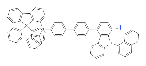 N-(4'-(4H-naphtho[1',8':5,6,7][1,4]diazepino[3,2,1-jk]carbazol-7-yl)-[1,1'-biphenyl]-4-yl)-N,9,9-triphenyl-9H-fluoren-1-amine