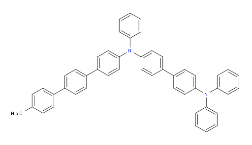 N4-(4''-methyl-[1,1':4',1''-terphenyl]-4-yl)-N4,N4',N4'-triphenyl-[1,1'-biphenyl]-4,4'-diamine