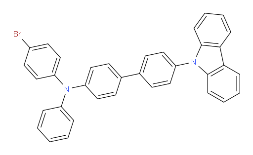 N-(4-bromophenyl)-4'-(9H-carbazol-9-yl)-N-phenyl-[1,1'-biphenyl]-4-amine