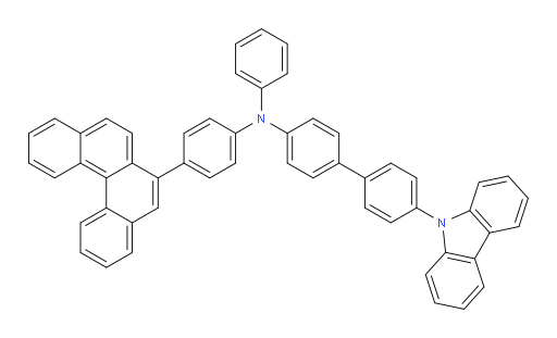 N-(4-(benzo[c]phenanthren-6-yl)phenyl)-4'-(9H-carbazol-9-yl)-N-phenyl-[1,1'-biphenyl]-4-amine