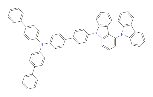 N,N-di([1,1'-biphenyl]-4-yl)-4'-(9H-[4,9'-bicarbazol]-9-yl)-[1,1'-biphenyl]-4-amine