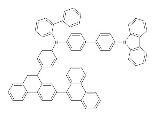 N-(4'-(9H-carbazol-9-yl)-[1,1'-biphenyl]-4-yl)-N-(4-([2,9'-biphenanthren]-10-yl)phenyl)-[1,1'-biphenyl]-2-amine