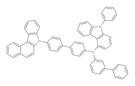 N-(4'-(7H-benzo[c]carbazol-7-yl)-[1,1'-biphenyl]-4-yl)-N-([1,1'-biphenyl]-3-yl)-9-phenyl-9H-carbazol-4-amine