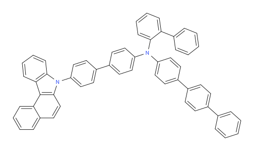 N-(4'-(7H-benzo[c]carbazol-7-yl)-[1,1'-biphenyl]-4-yl)-N-([1,1'-biphenyl]-2-yl)-[1,1':4',1''-terphenyl]-4-amine