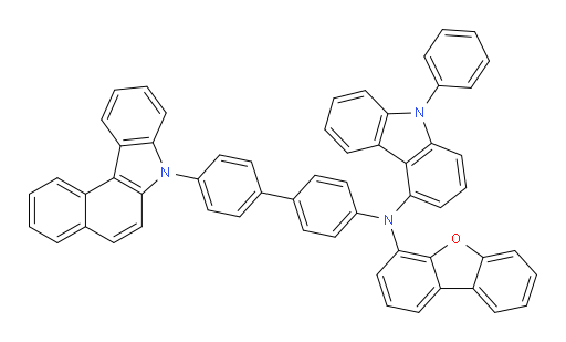 N-(4'-(7H-benzo[c]carbazol-7-yl)-[1,1'-biphenyl]-4-yl)-N-(dibenzo[b,d]furan-4-yl)-9-phenyl-9H-carbazol-4-amine