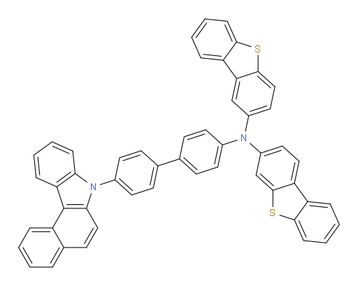 N-(4'-(7H-benzo[c]carbazol-7-yl)-[1,1'-biphenyl]-4-yl)-N-(dibenzo[b,d]thiophen-3-yl)dibenzo[b,d]thiophen-2-amine