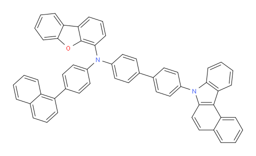 N-(4'-(7H-benzo[c]carbazol-7-yl)-[1,1'-biphenyl]-4-yl)-N-(4-(naphthalen-1-yl)phenyl)dibenzo[b,d]furan-4-amine