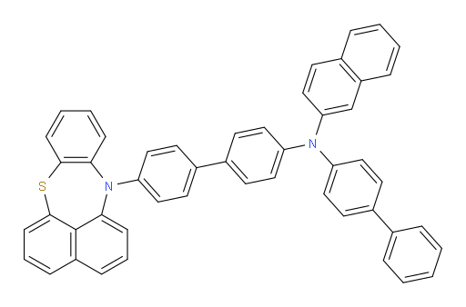 N-(4'-(12H-benzo[b]naphtho[1,8-ef][1,4]thiazepin-12-yl)-[1,1'-biphenyl]-4-yl)-N-([1,1'-biphenyl]-4-yl)naphthalen-2-amine