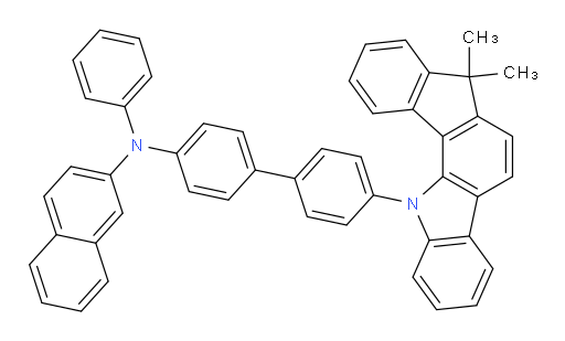 N-(4'-(7,7-dimethylindeno[1,2-a]carbazol-12(7H)-yl)-[1,1'-biphenyl]-4-yl)-N-phenylnaphthalen-2-amine