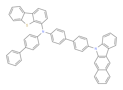 N-(4'-(5H-benzo[b]carbazol-5-yl)-[1,1'-biphenyl]-4-yl)-N-([1,1'-biphenyl]-4-yl)dibenzo[b,d]thiophen-4-amine