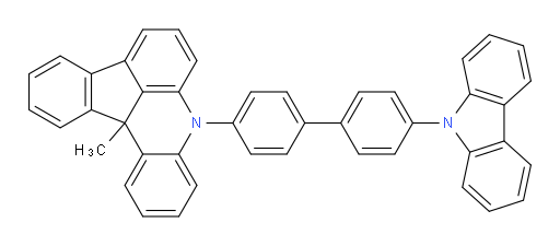 5-(4'-(9H-carbazol-9-yl)-[1,1'-biphenyl]-4-yl)-12b-methyl-5,12b-dihydroindeno[1,2,3-kl]acridine