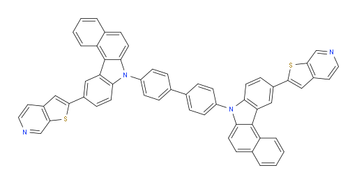 4,4'-bis(10-(thieno[2,3-c]pyridin-2-yl)-7H-benzo[c]carbazol-7-yl)-1,1'-biphenyl