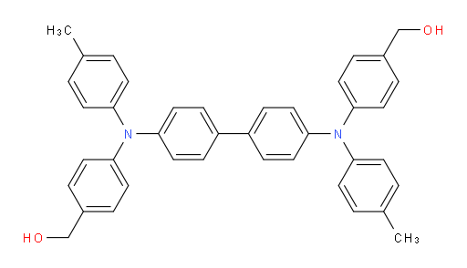 (([1,1'-biphenyl]-4,4'-diylbis(p-tolylazanediyl))bis(4,1-phenylene))dimethanol