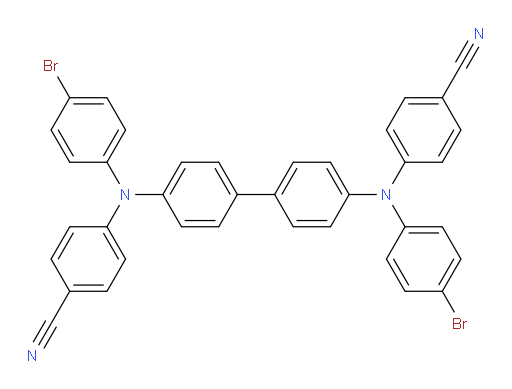 4,4'-([1,1'-biphenyl]-4,4'-diylbis((4-bromophenyl)azanediyl))dibenzonitrile