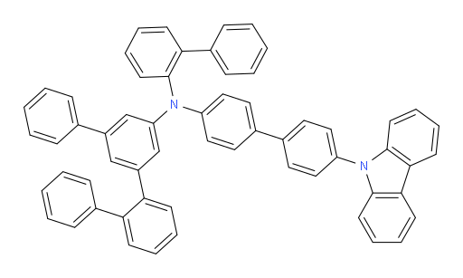 N-(4'-(9H-carbazol-9-yl)-[1,1'-biphenyl]-4-yl)-N-([1,1'-biphenyl]-2-yl)-[1,1':2',1'':3'',1'''-quaterphenyl]-5''-amine
