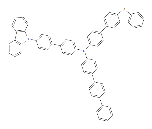 N-(4'-(9H-carbazol-9-yl)-[1,1'-biphenyl]-4-yl)-N-(4-(dibenzo[b,d]thiophen-2-yl)phenyl)-[1,1':4',1''-terphenyl]-4-amine
