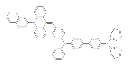 N-(4'-(9H-carbazol-9-yl)-[1,1'-biphenyl]-4-yl)-8-(naphthalen-2-yl)-N-phenyl-8H-naphtho[1,2,3-kl]acridin-3-amine