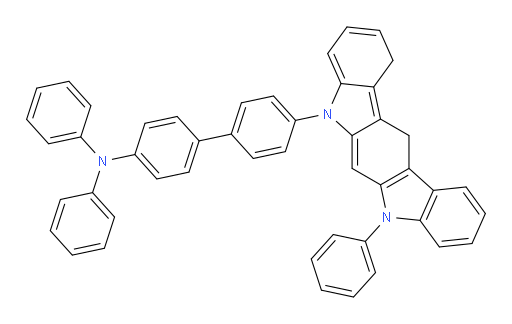 N,N-diphenyl-4'-(7-phenylindolo[2,3-b]carbazol-5(1H,7H,12H)-yl)-[1,1'-biphenyl]-4-amine