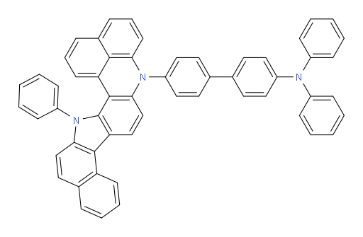 N,N-diphenyl-4'-(13-phenylbenzo[kl]benzo[4,5]indolo[2,3-a]acridin-4(13H)-yl)-[1,1'-biphenyl]-4-amine