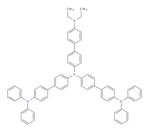 N4-(4'-(diethylamino)-[1,1'-biphenyl]-4-yl)-N4-(4'-(diphenylamino)-[1,1'-biphenyl]-4-yl)-N4',N4'-diphenyl-[1,1'-biphenyl]-4,4'-diamine