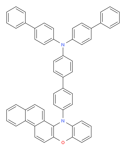 N,N-di([1,1'-biphenyl]-4-yl)-4'-(12H-naphtho[2,1-a]phenoxazin-12-yl)-[1,1'-biphenyl]-4-amine