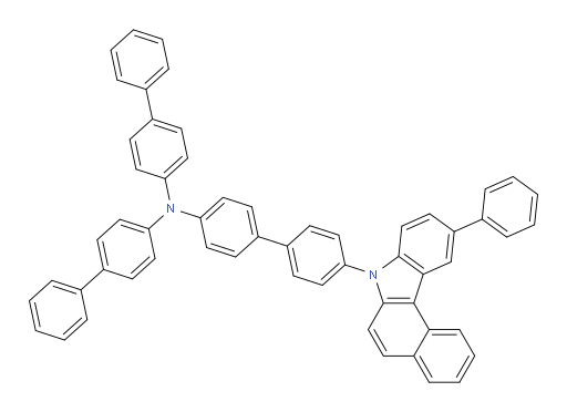 N,N-di([1,1'-biphenyl]-4-yl)-4'-(10-phenyl-7H-benzo[c]carbazol-7-yl)-[1,1'-biphenyl]-4-amine