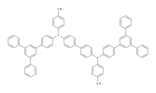 N4,N4'-bis(5'-phenyl-[1,1':3',1''-terphenyl]-4-yl)-N4,N4'-di-p-tolyl-[1,1'-biphenyl]-4,4'-diamine