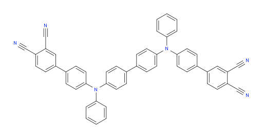 4',4'''-([1,1'-biphenyl]-4,4'-diylbis(phenylazanediyl))bis(([1,1'-biphenyl]-3,4-dicarbonitrile))