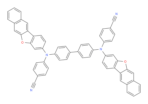 4,4'-([1,1'-biphenyl]-4,4'-diylbis(naphtho[2,3-b]benzofuran-3-ylazanediyl))dibenzonitrile
