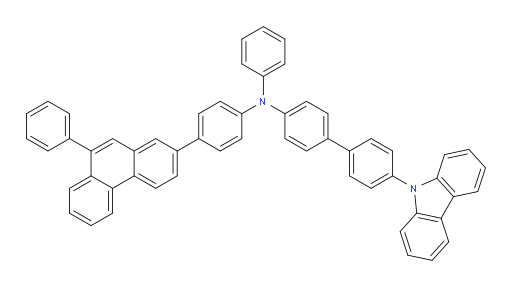 4'-(9H-carbazol-9-yl)-N-phenyl-N-(4-(9-phenylphenanthren-2-yl)phenyl)-[1,1'-biphenyl]-4-amine