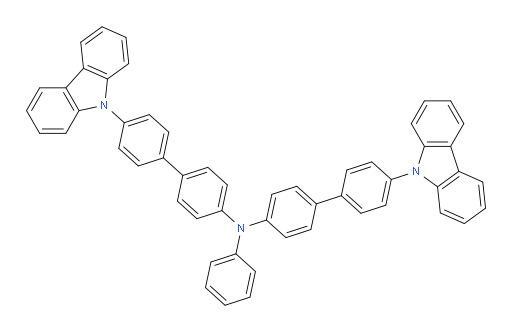 N-(4'-(9H-carbazol-9-yl)-[1,1'-biphenyl]-4-yl)-4'-(9H-carbazol-9-yl)-N-phenyl-[1,1'-biphenyl]-4-amine