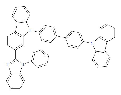 9-(4'-(9H-carbazol-9-yl)-[1,1'-biphenyl]-4-yl)-2-(1-phenyl-1H-benzo[d]imidazol-2-yl)-9H-carbazole