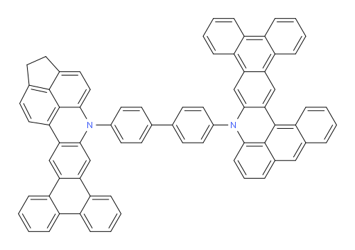 9-(4'-(1H-indeno[6,7,1-mna]phenanthro[9,10-i]acridin-5(2H)-yl)-[1,1'-biphenyl]-4-yl)-9H-naphtho[3,2,1-kl]phenanthro[9,10-b]acridine