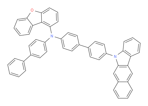 N-(4'-(5H-benzo[b]carbazol-5-yl)-[1,1'-biphenyl]-4-yl)-N-([1,1'-biphenyl]-4-yl)dibenzo[b,d]furan-1-amine