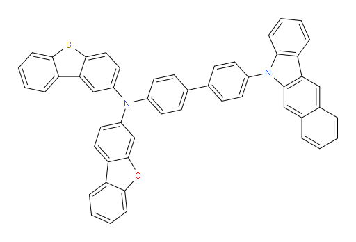 N-(4'-(5H-benzo[b]carbazol-5-yl)-[1,1'-biphenyl]-4-yl)-N-(dibenzo[b,d]thiophen-2-yl)dibenzo[b,d]furan-3-amine