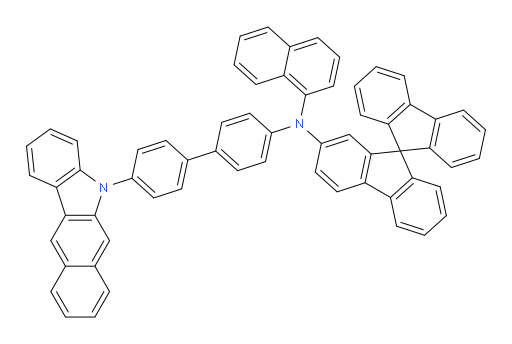 N-(4'-(5H-benzo[b]carbazol-5-yl)-[1,1'-biphenyl]-4-yl)-N-(naphthalen-1-yl)-9,9'-spirobi[fluoren]-2-amine