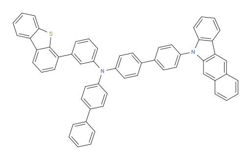 N-([1,1'-biphenyl]-4-yl)-4'-(5H-benzo[b]carbazol-5-yl)-N-(3-(dibenzo[b,d]thiophen-4-yl)phenyl)-[1,1'-biphenyl]-4-amine