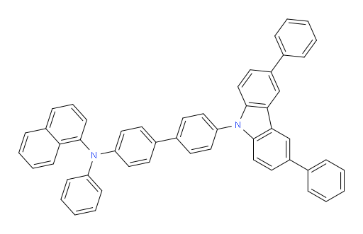 N-(4'-(3,6-diphenyl-9H-carbazol-9-yl)-[1,1'-biphenyl]-4-yl)-N-phenylnaphthalen-1-amine
