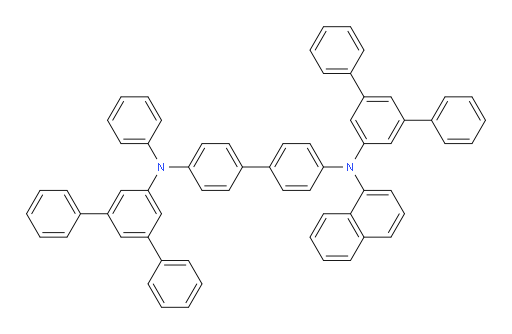 N4,N4'-di([1,1':3',1''-terphenyl]-5'-yl)-N4-(naphthalen-1-yl)-N4'-phenyl-[1,1'-biphenyl]-4,4'-diamine