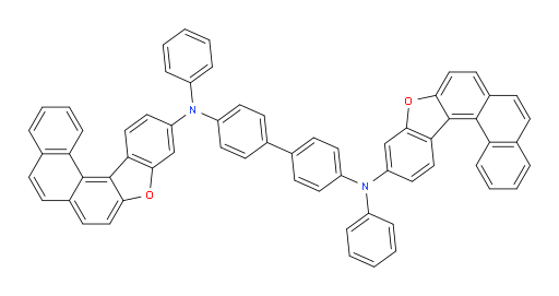 N4,N4'-bis(phenanthro[3,4-b]benzofuran-11-yl)-N4,N4'-diphenyl-[1,1'-biphenyl]-4,4'-diamine
