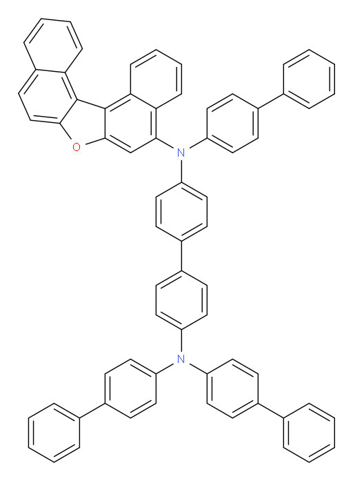 N4,N4,N4'-tri([1,1'-biphenyl]-4-yl)-N4'-(dinaphtho[2,1-b:1',2'-d]furan-5-yl)-[1,1'-biphenyl]-4,4'-diamine