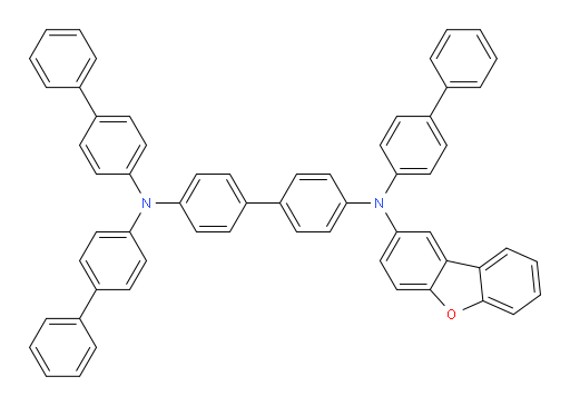 N4,N4,N4'-tri([1,1'-biphenyl]-4-yl)-N4'-(dibenzo[b,d]furan-2-yl)-[1,1'-biphenyl]-4,4'-diamine